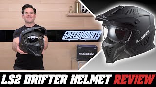 LS2 Drifter Helmet Review at SpeedAddictscom [upl. by Radke]