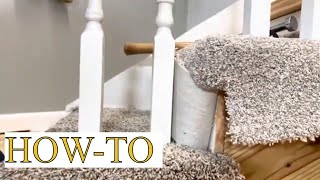 Transform Your Steps Carpeting with Bull Nose amp Spindles [upl. by Michaelina]