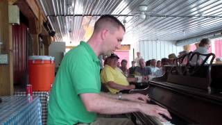 Russell Wilson ALEXANDERS RAGTIME BANDCentral PA Ragtime FestivalJune 22 2013street piano [upl. by Anaig214]