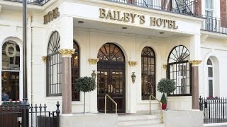 The Baileys Hotel London Kensington  Best Hotels In London  Video Tour [upl. by Montagna]