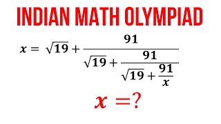 An Infinite Quadratic Problem I OLYMPIAD I SAT I MCAT I Xth I GRE I PreMath I NSO  IMO  SOF [upl. by Terrej]