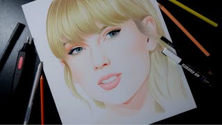 Comment dessiner Taylor Swift [upl. by Astra]