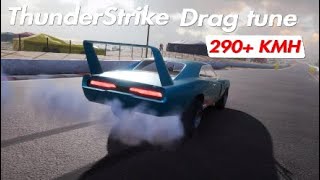 ThunderStrike Drag tune  290 KMH  Carx Drift Racing Online [upl. by Asilav]