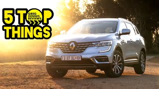 2022 Renault Koleos  My 5 Favourite Things [upl. by Worth]