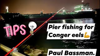 PIER FISHING FOR CONGER EELSA BEGINNERS GUIDEWHAT YOU NEED TO KNOW [upl. by Riccio]