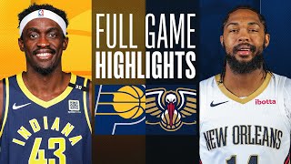 PACERS at PELICANS  FULL GAME HIGHLIGHTS  March 1 2024 [upl. by Gamaliel]