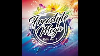 ⚡Freestyle Mega Edit Vol 3 ✶ DJ Cres High Energy Freestyle Mix ⚡ [upl. by Jenkins]