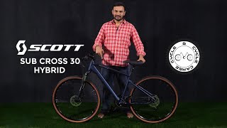 🚲 Scott Sub Cross 30 Hybrid Review  Cycle and Cycle Care 🚲 [upl. by Enawd]