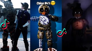 😈FNAF Memes To Watch AFTER Movie Release  FNAF COSPLAY amp ARTS TikTok Compilation 151 [upl. by Otrevire]