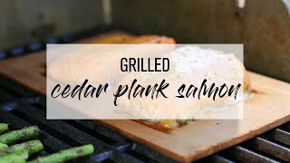 Cedar Plank Salmon with Honey Soy Glaze [upl. by Ferren]