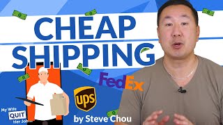 The Cheapest Way To Ship A Package – USPS Vs FedEx Vs UPS [upl. by Myrna]