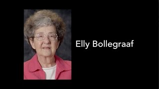 Ottawa Holocaust Survivors Testimonial 2016 Elly Bollegraaf [upl. by Meredi267]