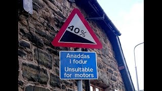 The Steepest Signposted Road in the United Kingdom [upl. by Aenal]