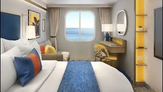 Royal Caribbean’s Icon of the Seas Oceanview Stateroom Tour [upl. by Arhsub62]