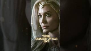 Who Else loved Angelina Jolie as Thena Goddess of War 🔥  Eternals Edit marvel shorts edit [upl. by Ardnoik]