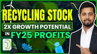 Recycling co with 2x profit growth potential in FY25  Ganesha Ecosphere Fundamental Analysis [upl. by Emelita]