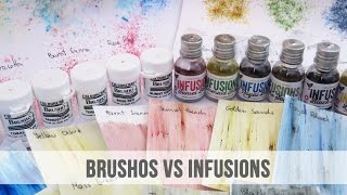 Infusions vs Brusho  English [upl. by Eshelman]