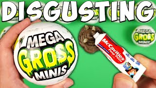 Opening More Mega Gross Minis From Mini Brands [upl. by Attirehs]