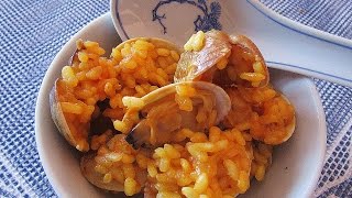 Arroz con almejas a la marinera » Sabe que Alimenta [upl. by Beatriz]