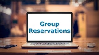 How to make a group reservation in 9 [upl. by Aneled465]