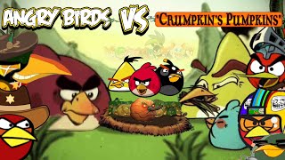 Angry Birds Vs Crumpkins Pumpkins Parody Video [upl. by Suissac]