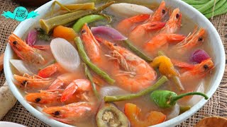 Sinigang na Hiipon  Shrimp in Tamarind Soup [upl. by Delores]