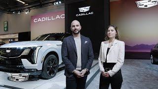 AllElectric 2025 Cadillac ESCALADE IQ EV SUV Walkaround  Salon de lAuto de Montréal [upl. by Aerua]