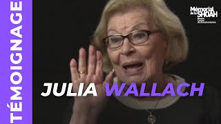 Témoignage de Julia Wallach rescapée de la Shoah [upl. by Millwater]