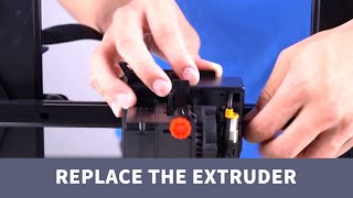 Replace the extruder for Anycubic Kobra [upl. by Georas]