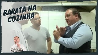 Jacquin encontra barata na cozinha quotSe tem morta tem vivaquot  Pesadelo na Cozinha [upl. by Vokaay]