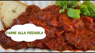 Carne alla Pizzaiola Meat Pizza Style [upl. by Yddeg517]