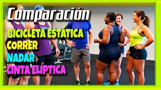 ✅ ¿Conoces la diferencia entre hacer Bicicleta Estática Nadar Correr y la Cinta Elíptica [upl. by Zoila]