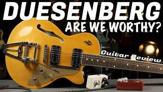 Duesenberg Starplayer TV  Three Steps Ahead  Deep Dive Electric Guitar Review [upl. by Ellives210]