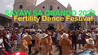 ANG SAYA NG FIESTA SA OBANDO BULACAN  SAYAW SA OBANDO 2023  FERTILITY DANCE FESTIVAL [upl. by Robyn104]