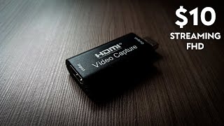 La Mejor CAPTURADORA DE VIDEO HDMI Barata para Streaming [upl. by Brigida]