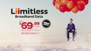 iiNet  Liimitless Broadband Data 15sec [upl. by Ainezey]