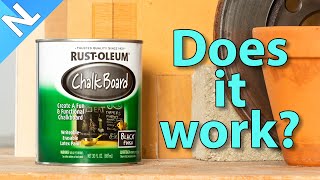 Does Chalkboard Paint by RustOleum work [upl. by Sukramaj]