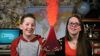 Make a Volcano  Nat Geo Kids Volcano Playlist [upl. by Oelgnaed742]