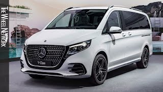 2024 MercedesBenz VClass Reveal – Facelifted VClass EQV VClass Marco Polo Vito and eVito [upl. by Fabien]