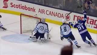 James Van Riemsdyk OT goal vs Winnipeg Jets  February 21 2015 [upl. by Acsirp]