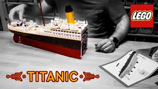 Building the LEGO Titanic in 10 minutes [upl. by Bartolemo653]