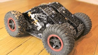 Treads and Tires Are Unstoppable Lego Technic MOC [upl. by Euv]