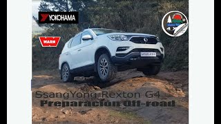 SsangYong Rexton G4  Preparación OffRoad Club Rutas Turísticas 4x4 [upl. by Ahsytal]