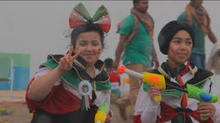 مظاهر الاحتفال بالعيد الوطني في الكويت celebration of National Day in Kuwait [upl. by Enialb]