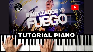 TUTORIAL PIANO BAUTIZADOS EN FUEGO MONTESANTO [upl. by Johnathon468]