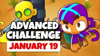 BTD6 Advanced Challenge  Theres Camo  January 19 2024 [upl. by Ahsotan483]