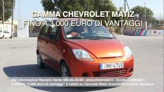 Spot TV Chevrolet Matiz [upl. by Eivla]