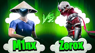 Zerox FF🇳🇵 Vs M1NX🇧🇩  Cleanest Fight Ever🍷1vs1 series 04 [upl. by Beltran]