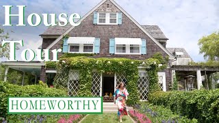 HOUSE TOUR  Inside The Restored Grey Gardens  East Hampton NY [upl. by Ahron359]