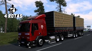 ETS 2 150 Mapa 4Rotas  Ford Cargo 4532 De Petrópolis para Anchieta [upl. by Elena984]